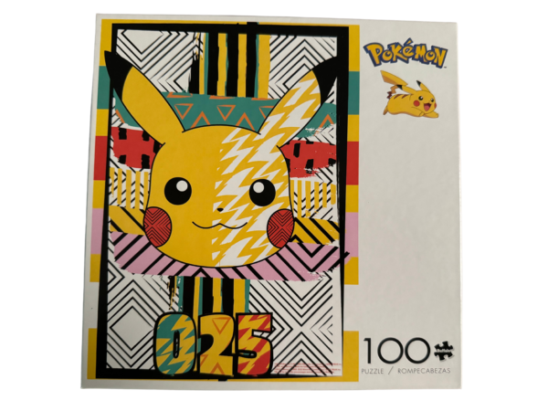 A pikachu puzzle is shown in this picture.