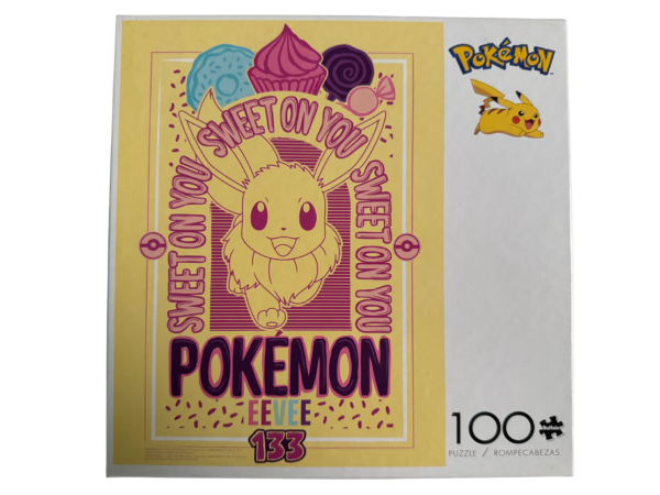 A puzzle of a pikachu and other pokemon characters.