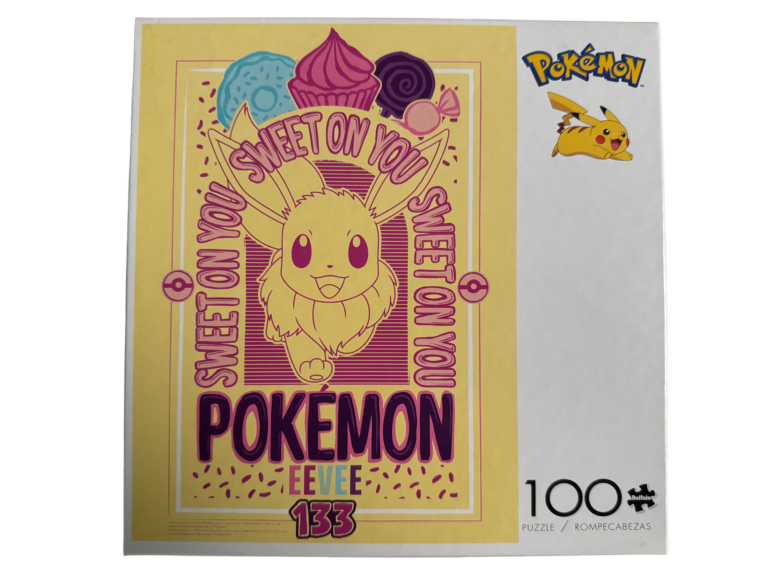 A puzzle of a pikachu and other pokemon characters.