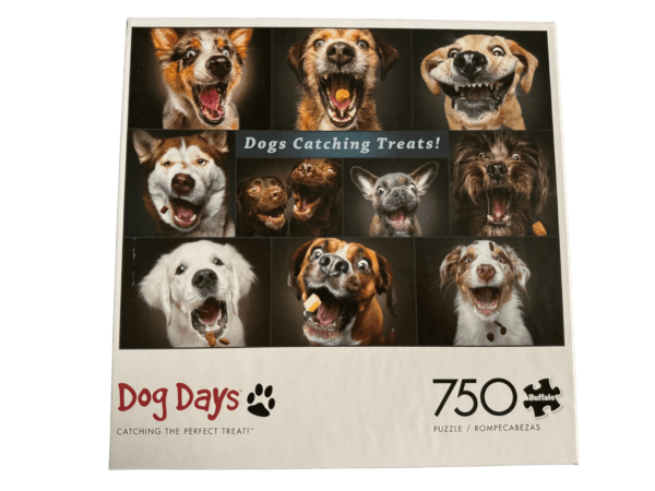 A dog days puzzle with many different dogs