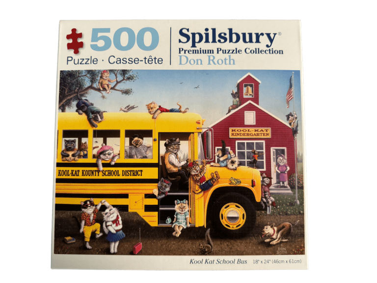 A picture of the back to school bus puzzle.