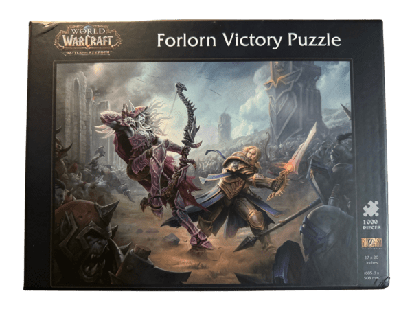 A picture of the warcraft puzzle.