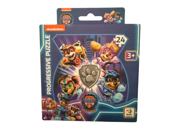 A paw patrol puzzle in its packaging.