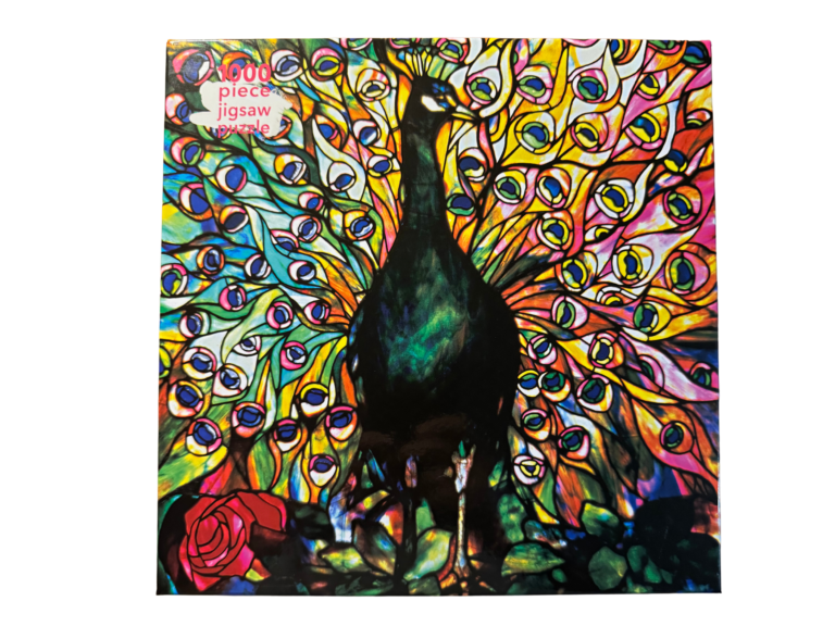 A painting of a peacock with colorful feathers.