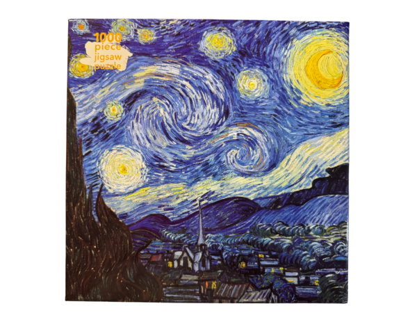 A painting of the starry night by vincent van gogh.