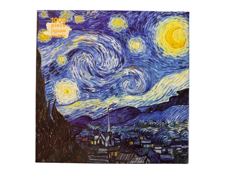 A painting of the starry night by vincent van gogh.