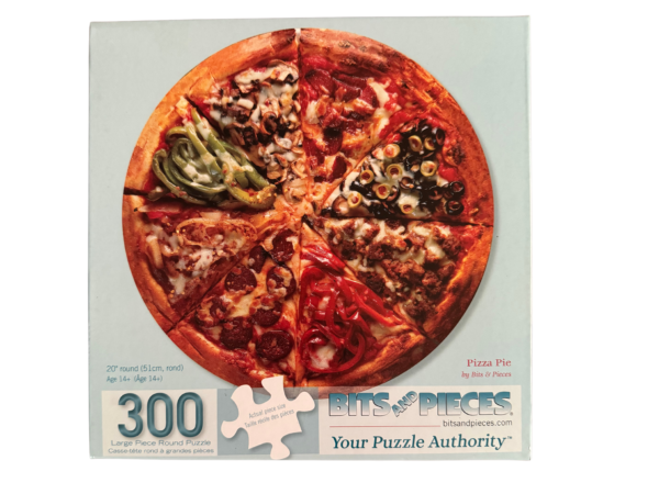 300 piece pizza puzzle box art.