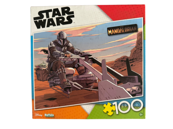 Star Wars Mandalorian 100-piece puzzle.