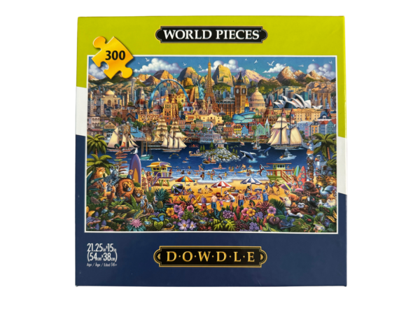 World landmarks 300 piece puzzle