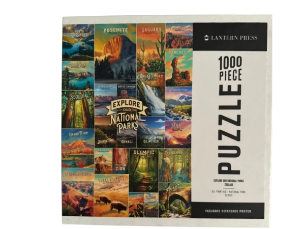 1000-piece national park puzzle.