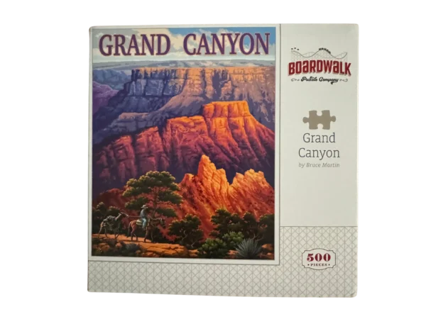 Grand Canyon 500 piece puzzle by Bruce Martin.