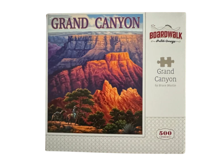 Grand Canyon 500 piece puzzle by Bruce Martin.