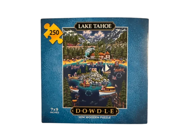 Lake Tahoe 250-piece wooden puzzle.