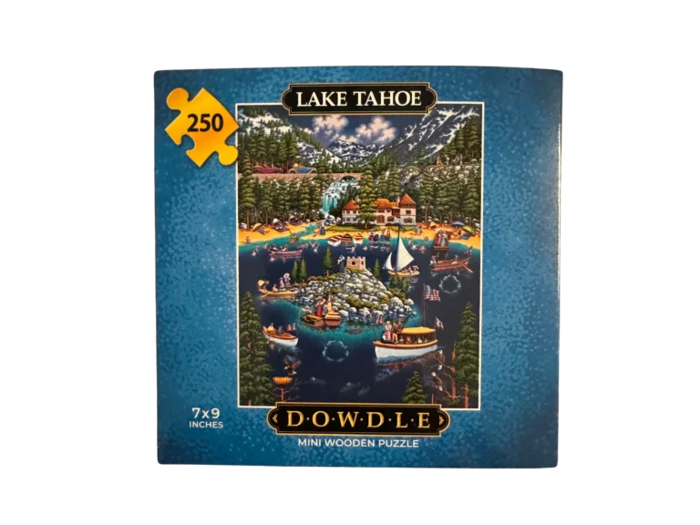 Lake Tahoe 250-piece wooden puzzle.